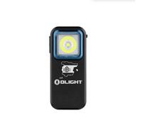 OLIGHT Oclip Linterna ángulo Recto Bicicleta, 300 LM, Luz Blanca y roja (Negra)