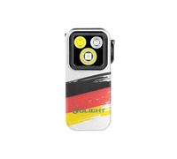 Oclip Pro Linterna con Triple Tipos de Luz Bandera Alemana