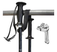 Oco Ski Pole Clip Soporte de Bastones de esquí para telesilla (4, Transparente)