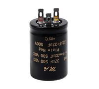 Ocobudbxw 100 + 100 uf, 50 + 50 uf, 32 + 32 uf, 500 V Audio Electrolítico Doble Amplificador Condensadores