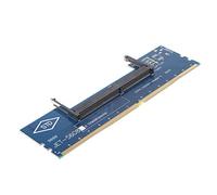 Ocobudbxw Chasis de escritorio portátil DDR4 RAM a escritorio adaptador tarjeta probador de memoria SO DIMM a DDR4 convertidor