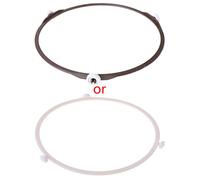 Ocobudbxw Horno de Microondas Bandeja giratoria Anillo de Rodillo Bandeja giratoria Soporte de Placa de Vidrio 6.57 ` Interior