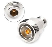 Ocobudbxw RF Adaptador coaxial de microondas L29 7/16 DIN Hembra a Conector N Hembra