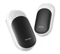 OCOOPA Calentador de Manos Recargable Magnético 2-in-1, Calienta Manos Ultraligeros & Delgados, Hand Warmer de Bolsillo Hombres, Esenciales de Carteras de Mujer, UT3 Lite, Negro clásico