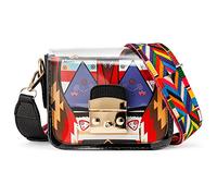 OCT17 Women Mini Clear Transparent Jelly Purse Plastic Cross fanny packs body Durable Summer Shoulder Bag