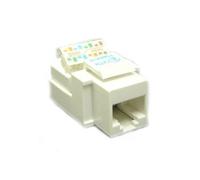 OCT2008-CAT5E-WHITE - CONECTOR KEYSTONE CAT5E BLANCO SIN HERRAMIENTAS