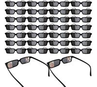 Octaday 30 gafas de sol de detective, espejo retrovisor antipistas, para ver detrás de ti con el interior del espejo de lente para niños, sala de escape, fiesta, recuerdo de detective