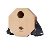 Octagon Cajon, tambor de viaje portátil 3 en 1 con sonidos de caja, bongo y maraca, ideal for principiantes, músicos que viajan y compositores(Log)