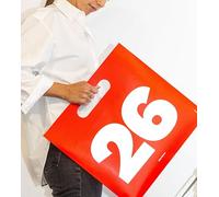 OCTÀGON DESIGN | 2026 Wall Planner | Calendario | Planificador de Pared | Cada dia en su recuadro | El Mejor para tu Tablero de Planificación | 12 hojas | Tamaño Medio, A3