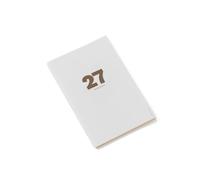 OCTÀGON DESIGN | 2027 Small Monthly Planner PLUS | Planificador mensual | 12 meses; enero - diciembre 2027 | 2 Páginas para notas entre meses | Small (13,5 x 20 cm) | Color Cobblestone.