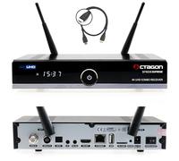 OCTAGON SF8008 UHD 4K Supreme Combo Receptor, cable satélite y receptor DVB-T2, E2 Linux & Define OS, con función de grabación PVR, M.2 M Key, Gigabit LAN, Bluetooth, lector de tarjetas, satélite a IP