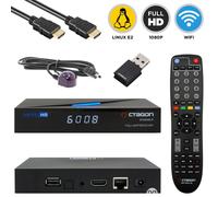 Octagon SFX6008 IP Full HD HDMI Dual OS IP Receptor con 300Mbit/s WLAN Stick