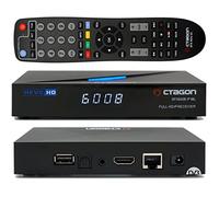 Octagon SFX6008 IP WL Full-HD H.265 HEVC, E2 Linux Set Top Box & Smart Internet TV Receptor Sat to Client Support, DLNA, YouTube, Web-Radio, 150 Mbits, HDMI, negro