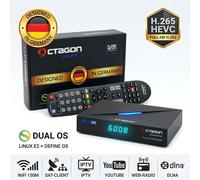 Octagon SFX6008 iP WL Receptor Satélite HD Digital Linux Smart TV