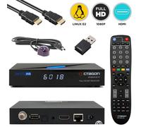 Octagon SFX6018 S2+IP Full HD Dual OS Sat IP Receptor con 300Mbit/s WLAN Stick