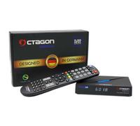 Octagon Receptor Satélite SFX6018 S2 + IP Wl HD DVB-S2 E2 Linux Smart TV OS Dual