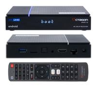 Octagon Spirit Pro 4K UHD Android TV Caja Wi-Fi WLAN Bluetooth 5.1 HDR10 + TV IP
