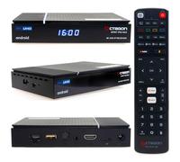 Octagon Spirit Pro Max 8K Android TV Box, WLAN WiFi de doble banda, control remoto Bluetooth, control por voz, HDR10+, HLG, 4 GB de RAM y 64 GB Flash, receptor IP de TV, Bluetooth 5.1, 4K UHD