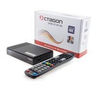 ►Octagon SX 98 V2 4K UHD S2+IP 1x DVB-S2 Receptor De Satélite Smart TV, 5G Wi-Fi