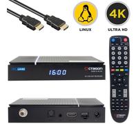 Octagon SX98 V2 4K WL UHD Dual-WiFi CA Linux 1x DVB-S2 Receptor IP satelital