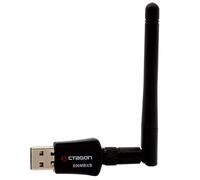Octagon WL618 Optima WLAN 600 Mbit/s +2dBi Antena USB 2.0 adaptador con banda dual 2.4 & 5G VU+, Gigablue, Protek y otros receptores satélite con Linux E2 OS y ordenador, color negro