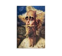 Octavio Ocampo Don Quijote - Lienzo impermeable para pared, impresión HD resistente a los rayos UV, apto para salas de estar y pasillos, es un gran regalo, estilo sin marco, 20 x 30 cm