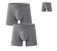 Octipa Mens Incontinence Underwear,Octipa Men's Ultra-Absorbent Incontinence Boxer Briefs (Dark gray,3XL)