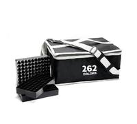 Octirst Estuche organizador de marcadores, bolsa de almacenamiento para marcadores con ranuras inferiores, bolsa de transporte resistente con asa superior para los amantes del dibujo de marcadores de