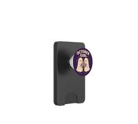 October Girl Cosmos Flower Cute Ghost Halloween Cumpleaños PopSockets PopWallet para MagSafe