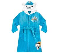 Octonauts Albornoz Niños | Albornoz Infantil Capitán Barnacles | Bata Niño | Azul 4-5 años
