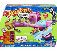 Pista Hot Wheels City Desafío del T-Rex. Incluye Lanzador de Golpe y vehículo Hot Wheels - Multicolor