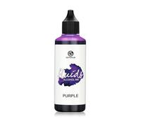 Octopus 100 ml Fluids Alcohol Ink PURPLE, Tinta al alcohol para Fluid Art y Resin Art, púrpura
