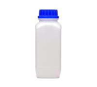 Octopus 1x 1000 ml frascos de Boca Ancha con tapón de Rosca, frascos para Productos químicos, Frasco de Laboratorio