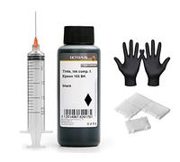 Octopus - Cartucho de tinta compatible con Epson 103, EcoTank L3110, L3150, L3156 y L5190, negro, 100 ml con jeringuilla