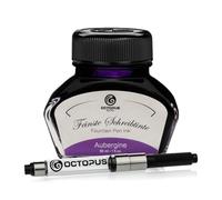 Octopus Fluids Berenjena - Tinta de escritura con convertidor, tinta de pluma, berenjena 30 ml