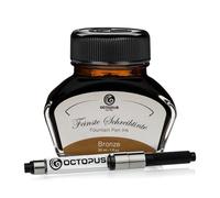Octopus Fluids Bronze - tinta de escritura con convertidor, tinta de pluma, bronce 30 ml