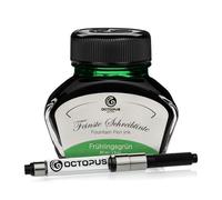 Octopus Fluids Frühlingsgrün - Tinta de escritura con convertidor, tinta de pluma, verde 30 ml