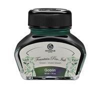 Octopus Fluids Goblin Sheen Ink - Tinta para pluma estilográfica (30 ml), color verde (SH-GN-025-030)
