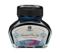 Octopus Fluids Mermaid Sheen Ink - Tinta para pluma estilográfica (30 ml), color azul