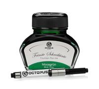 Octopus Fluids Moosgrün - Tinta de escritura con convertidor, tinta de pluma, verde 30 ml
