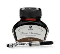 Octopus Fluids Pinie - Tinta de escritura con convertidor, tinta de pluma, 30 ml marrón