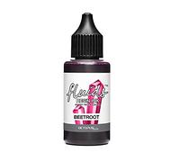 Octopus Fluids Resin Ink BEETROOT, Tinta de alcohol para colorear resina epoxi y resina UV, Alcohol Ink para Resin Art, resin colours 30 ml, rojo