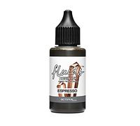 Octopus Fluids Resin Ink ESPRESSO, Tinta de alcohol para colorear resina epoxi y resina UV, Alcohol Ink para Resin Art, resin colours 30 ml, marrón