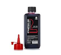 Octopus Fluids - Tinta de recambio para tampones y autómatas de tinta, 1000 ml, color rojo sin aceite