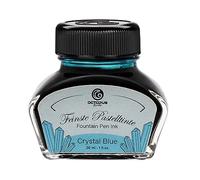 Octopus Fluids tinta para pluma estilográfica Pastel Azul Crystal Blue 30ml, tinta para escribir, tinta para caligrafía
