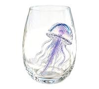 Octopus Glass, 3D Ocean Animal Drinking Glass, Coastal Home Bar Decor for Marine Life Lovers Gift (#27)