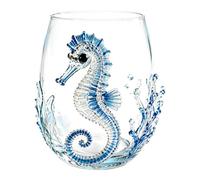 Octopus Glass, 3D Ocean Animal Drinking Glass, Coastal Home Bar Decor for Marine Life Lovers Gift (#29)