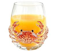 Octopus Glass Tumbler - 3D Marine Life Glass Drinking Cups - Coastal Cup