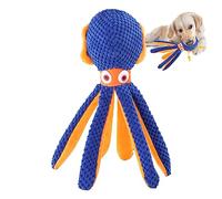 Octopus - Juguete chirriante para perros - Juguete para gatos para mascotas, juguete suave para perros, accesorios de acompañamiento para perros, entrenamiento de mascotas y entretenimiento para