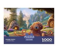 Octopus Lying on The Ocean 1000 Piece Corte Preciso Rompecabezas Fairy Tale Octopus Vibrante Jigsaw Decoración Niños 52x38cm/1000pcs